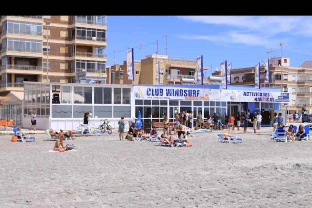 Apartamento Frente Al Mar, Familiar Y Acogedor. Santa Pola Buitenkant foto